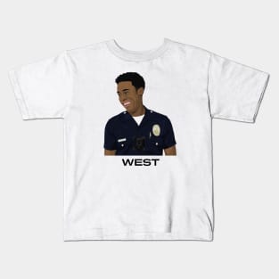 West v1 | The Rookie - Season 4 Kids T-Shirt